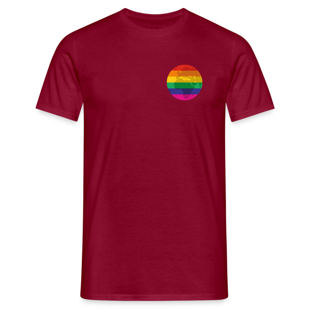 Pride  Männer T-Shirt - Ziegelrot