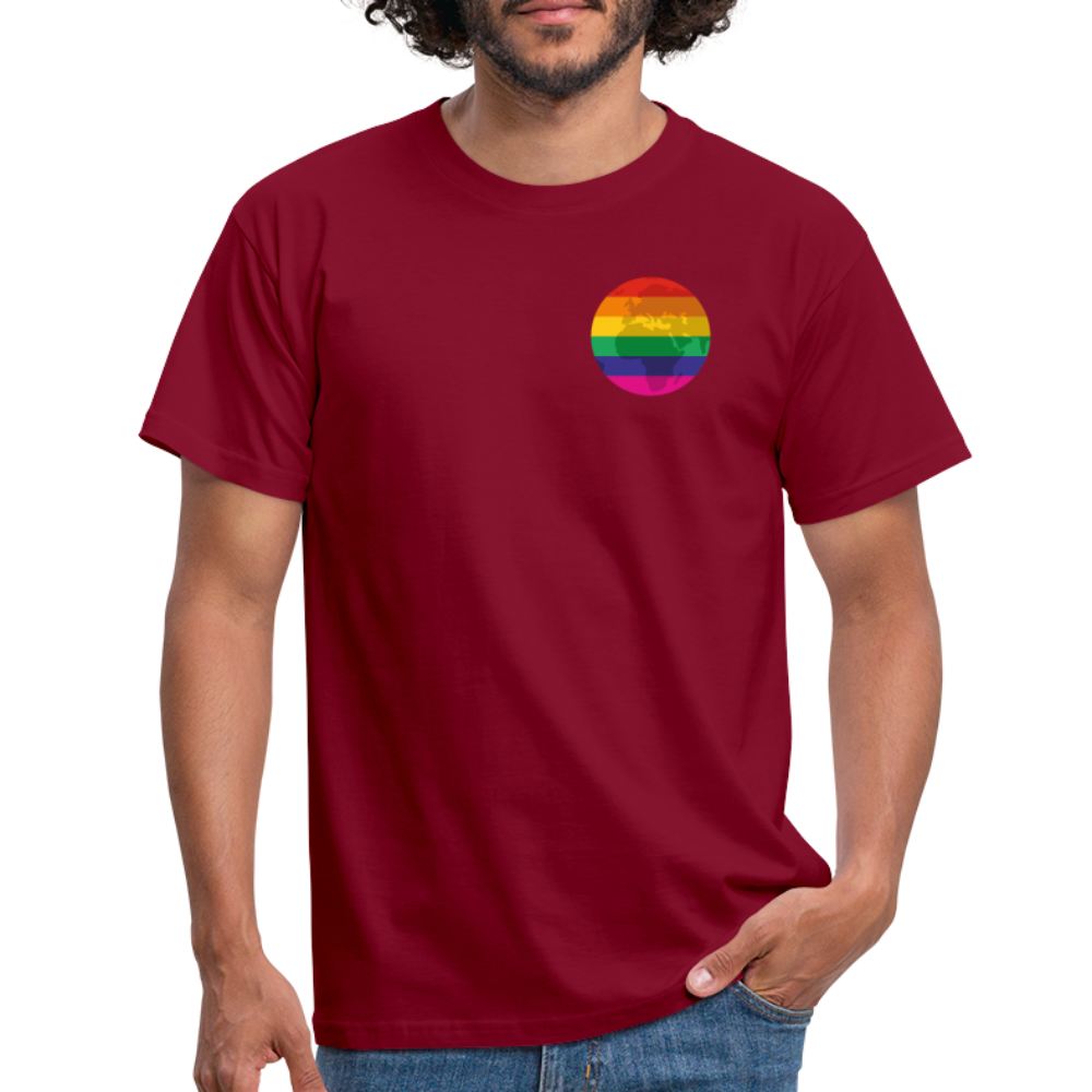 Pride  Männer T-Shirt - Ziegelrot