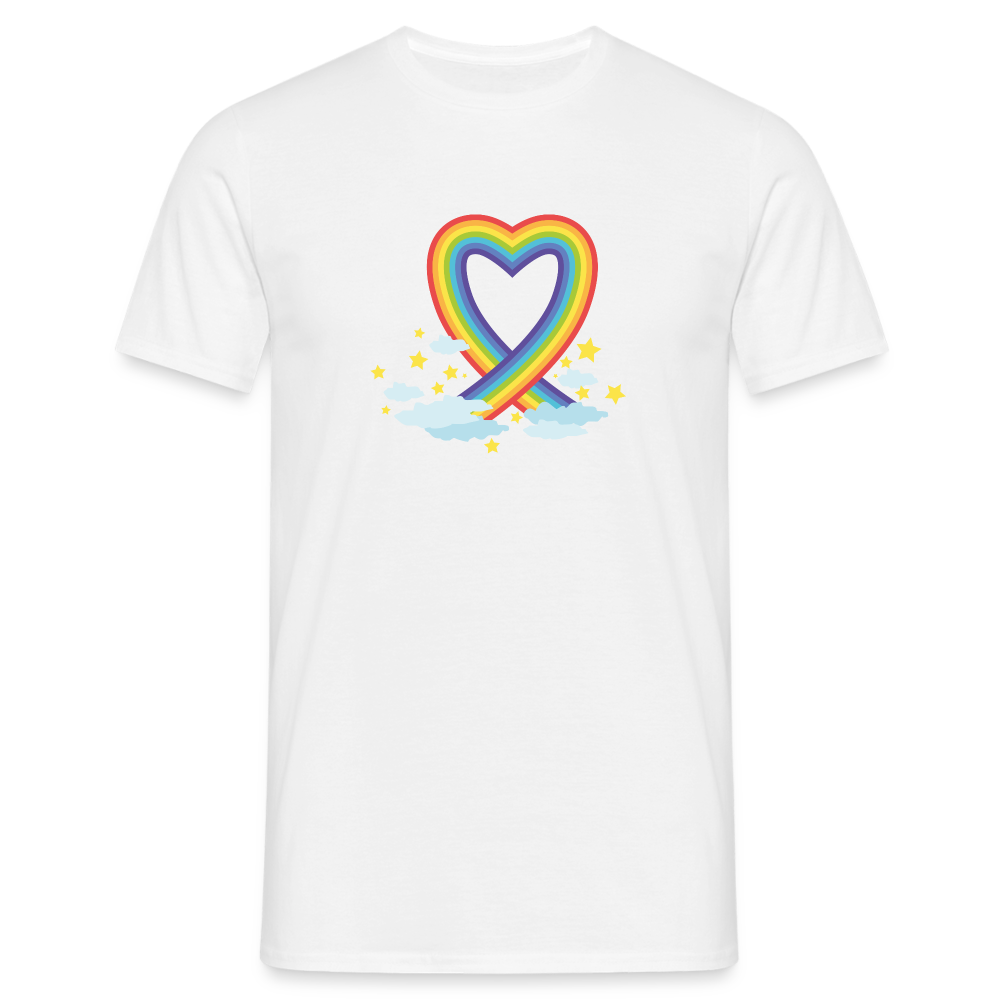 Pride Männer T-Shirt - Weiß