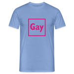 Gay Männer T-Shirt - carolina blue