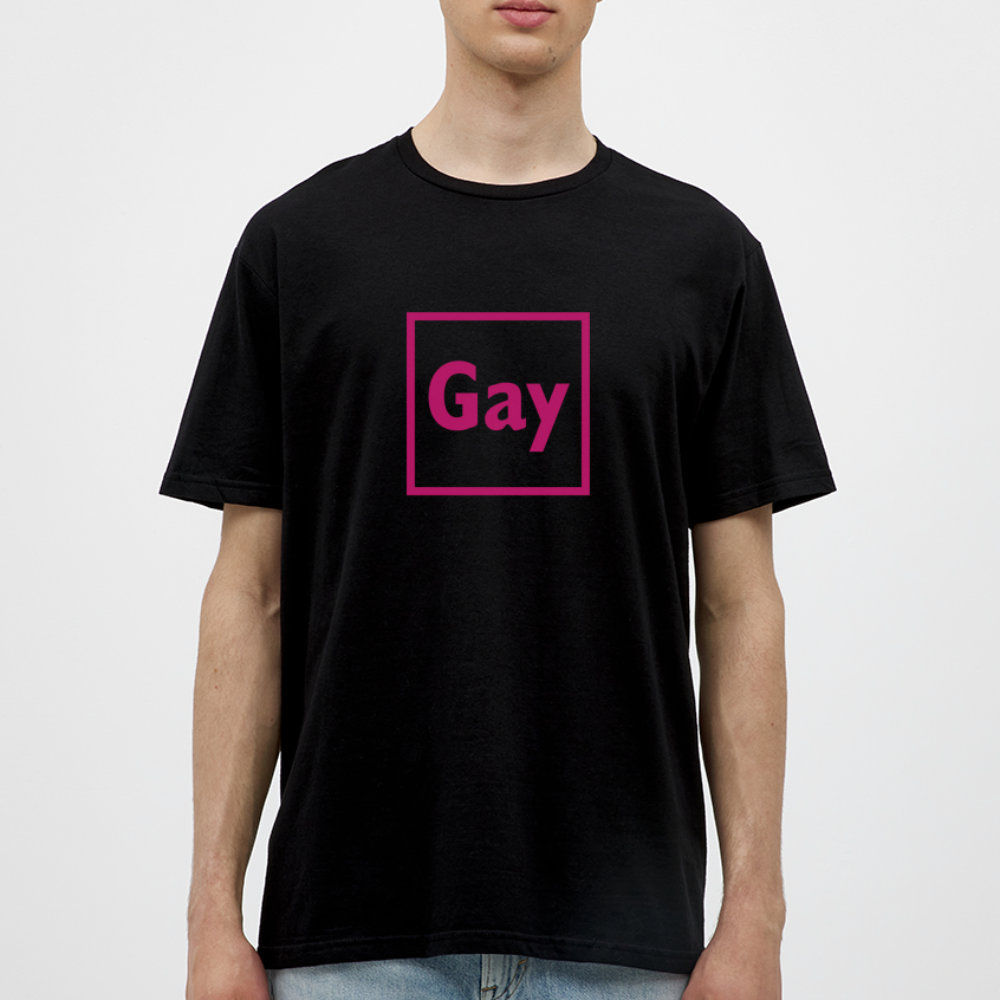 Gay Männer T-Shirt - Schwarz