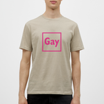 Gay Männer T-Shirt - Sandbeige