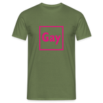 Gay Männer T-Shirt - Militärgrün