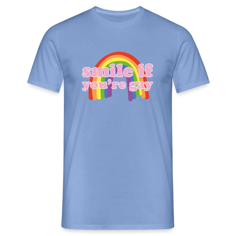 Gay Männer T-Shirt - carolina blue