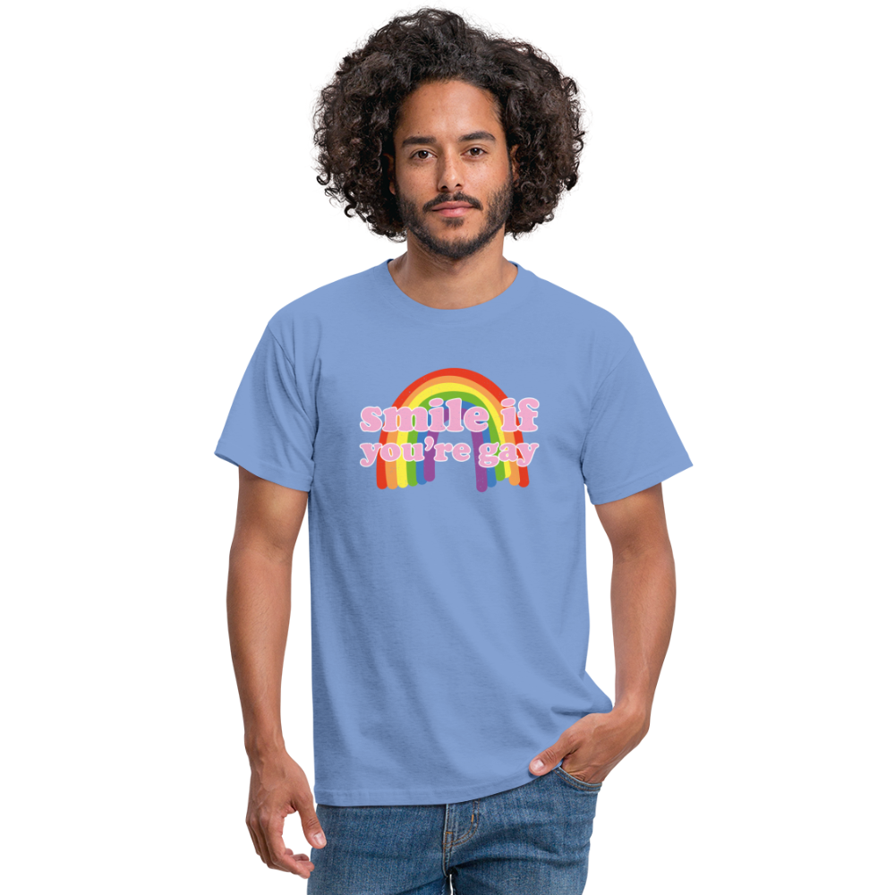 Gay Männer T-Shirt - carolina blue