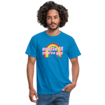 Gay Männer T-Shirt - Royalblau