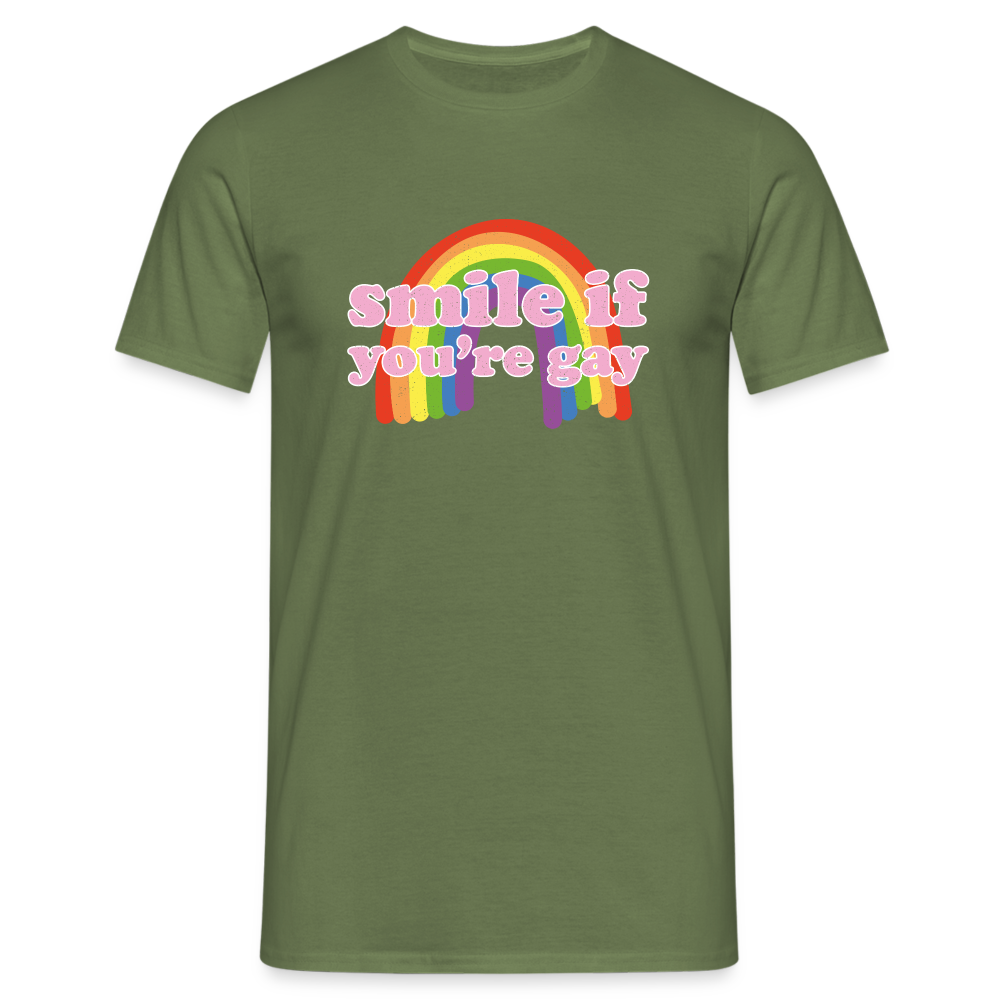 Gay Männer T-Shirt - Militärgrün