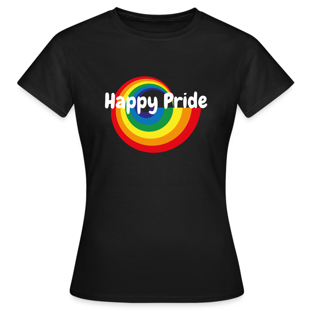 Pride Frauen T-Shirt - Schwarz