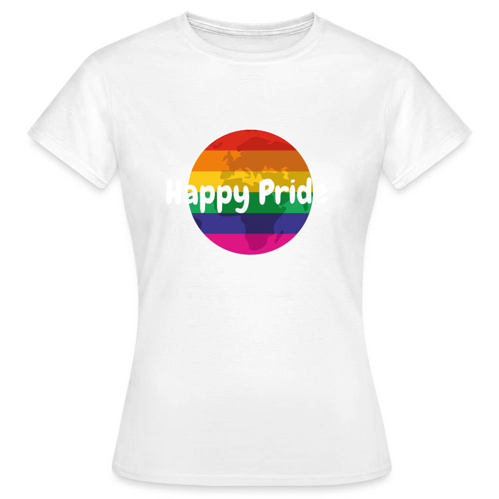 Pride Frauen T-Shirt - Weiß