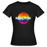 Pride Frauen T-Shirt - Schwarz