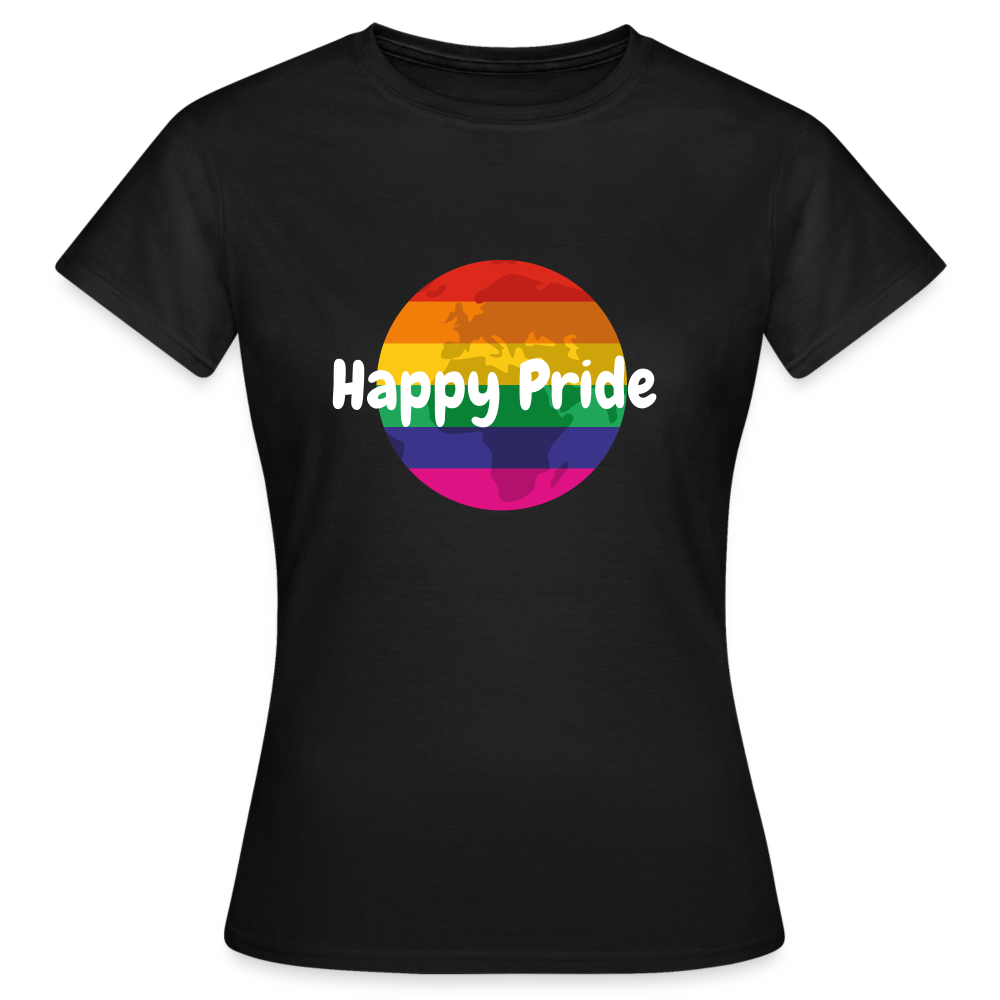 Pride Frauen T-Shirt - Schwarz