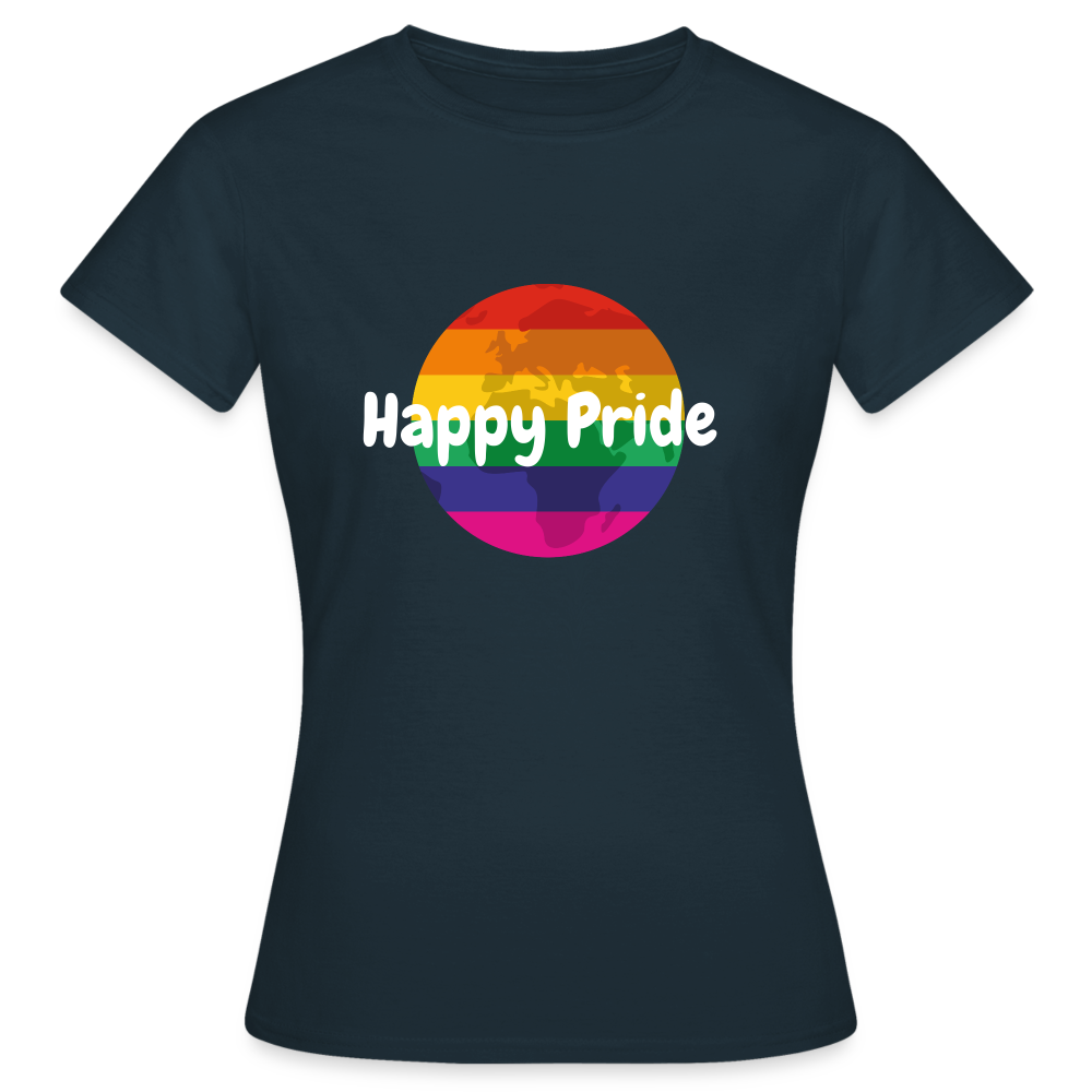 Pride Frauen T-Shirt - Navy