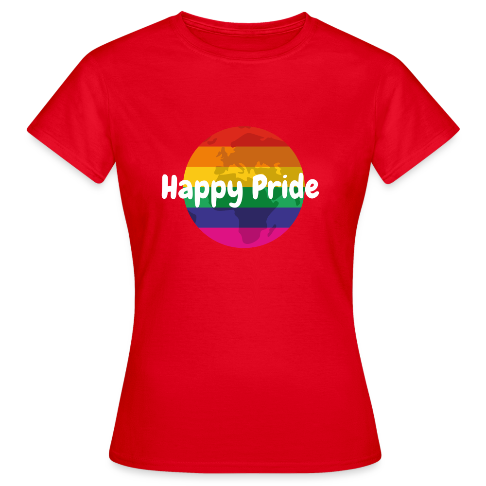 Pride Frauen T-Shirt - Rot