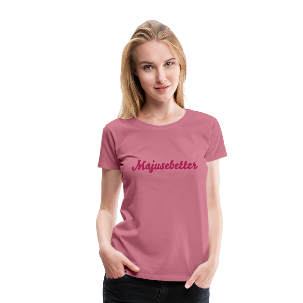 City T-Shirt Frauen - Malve