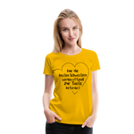 Frauen Premium T-Shirt - Sonnengelb