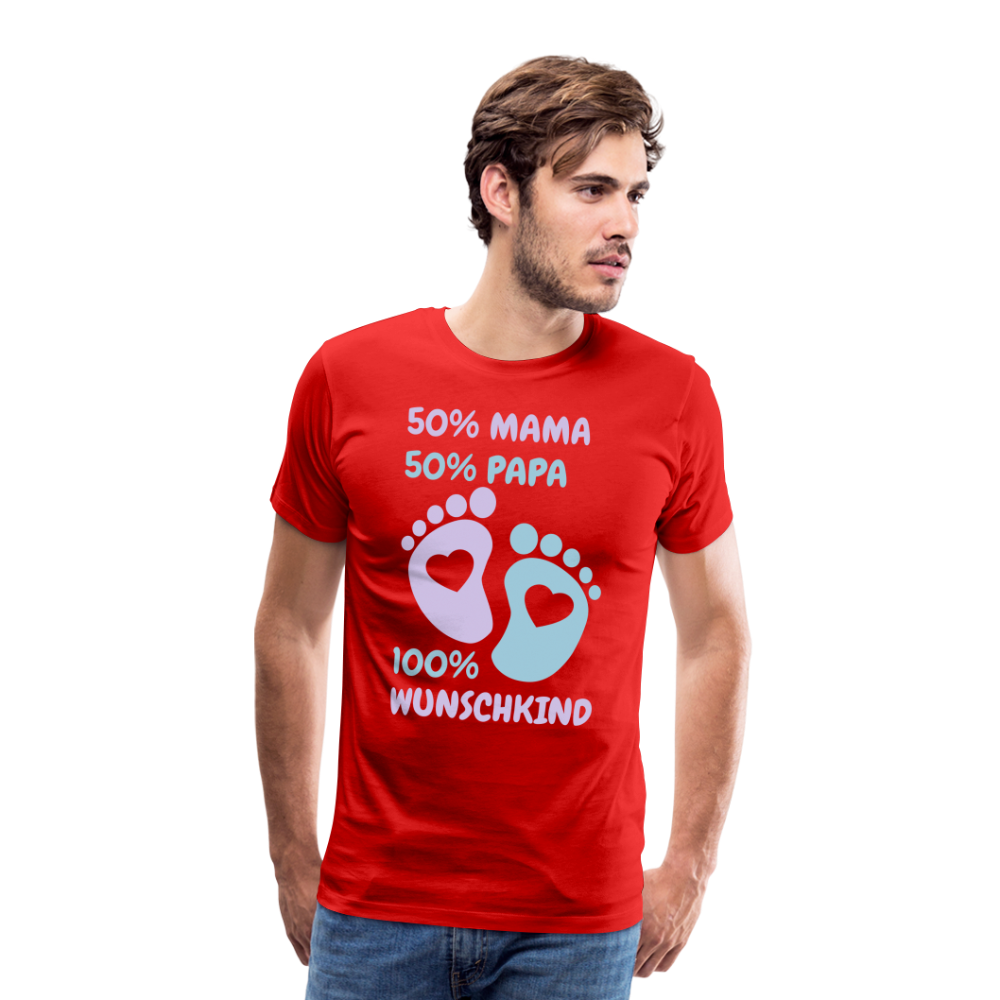 Premium Motiv-Shirt - Rot