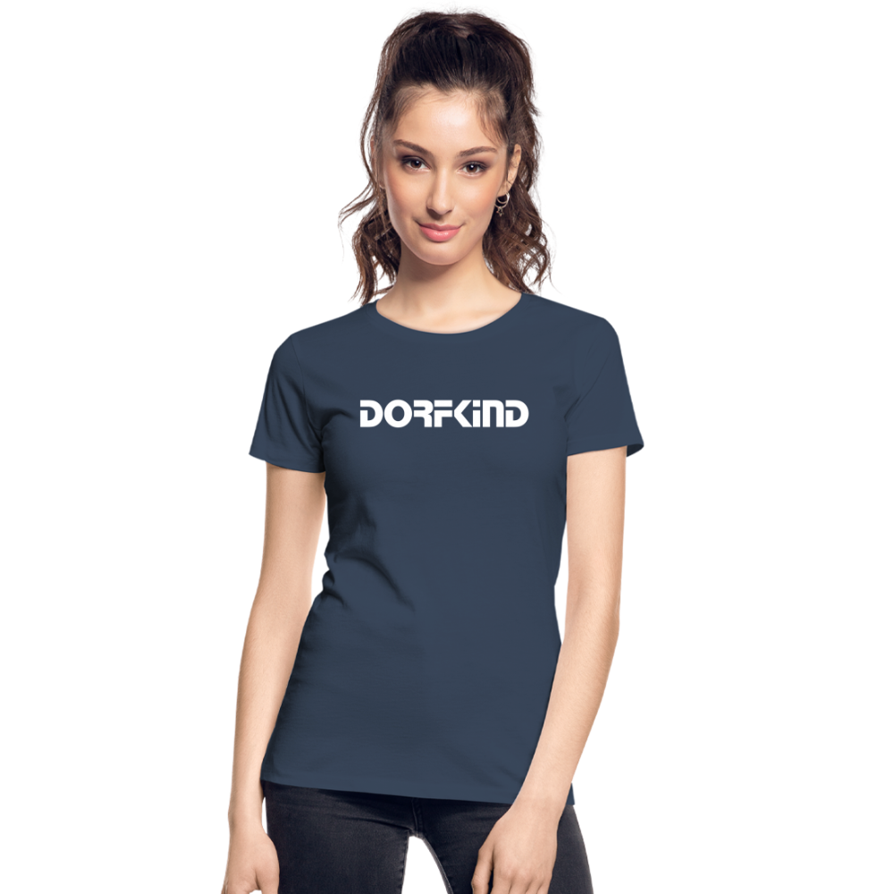 Dorfkind Frauen Premium Bio T-Shirt - Navy