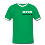 Dorfkind Mariahof Kontrast-T-Shirt - Kelly Green/Weiß