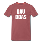 Motiv Doas Männer Premium T-Shirt - washed Burgundy