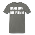 Motiv Flemm Männer Premium T-Shirt - Asphalt