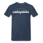 Lieblingsmensch Männer Premium T-Shirt - Navy