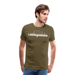 Lieblingsmensch Männer Premium T-Shirt - Khaki