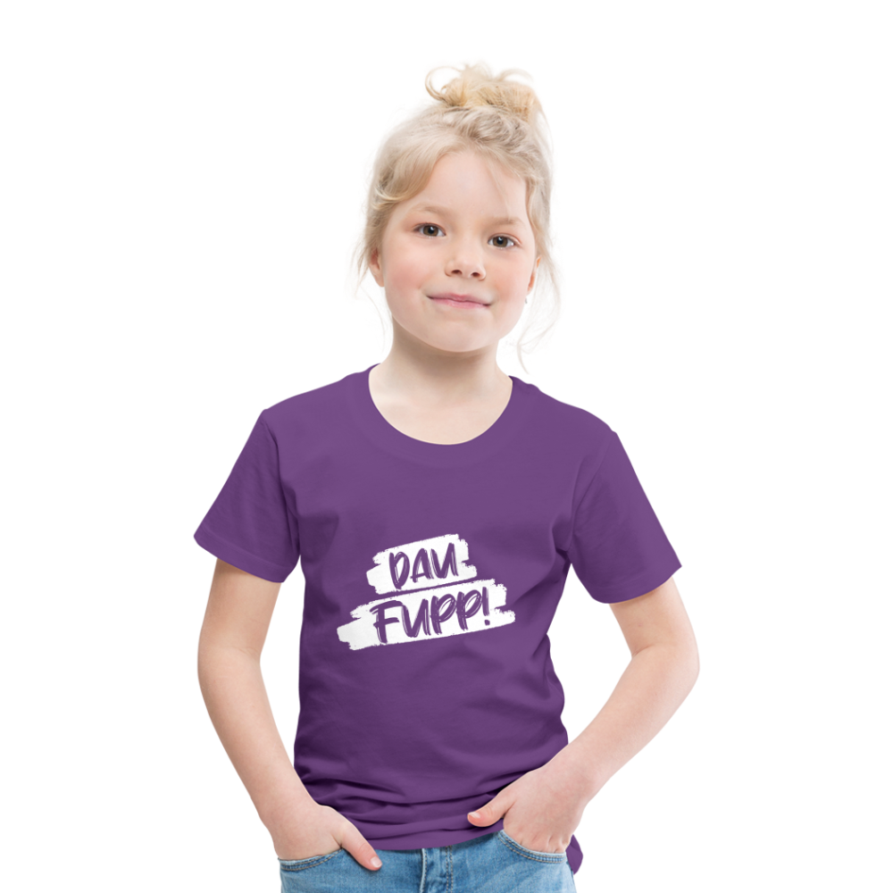Dau Fupp Kinder Premium T-Shirt - Lila