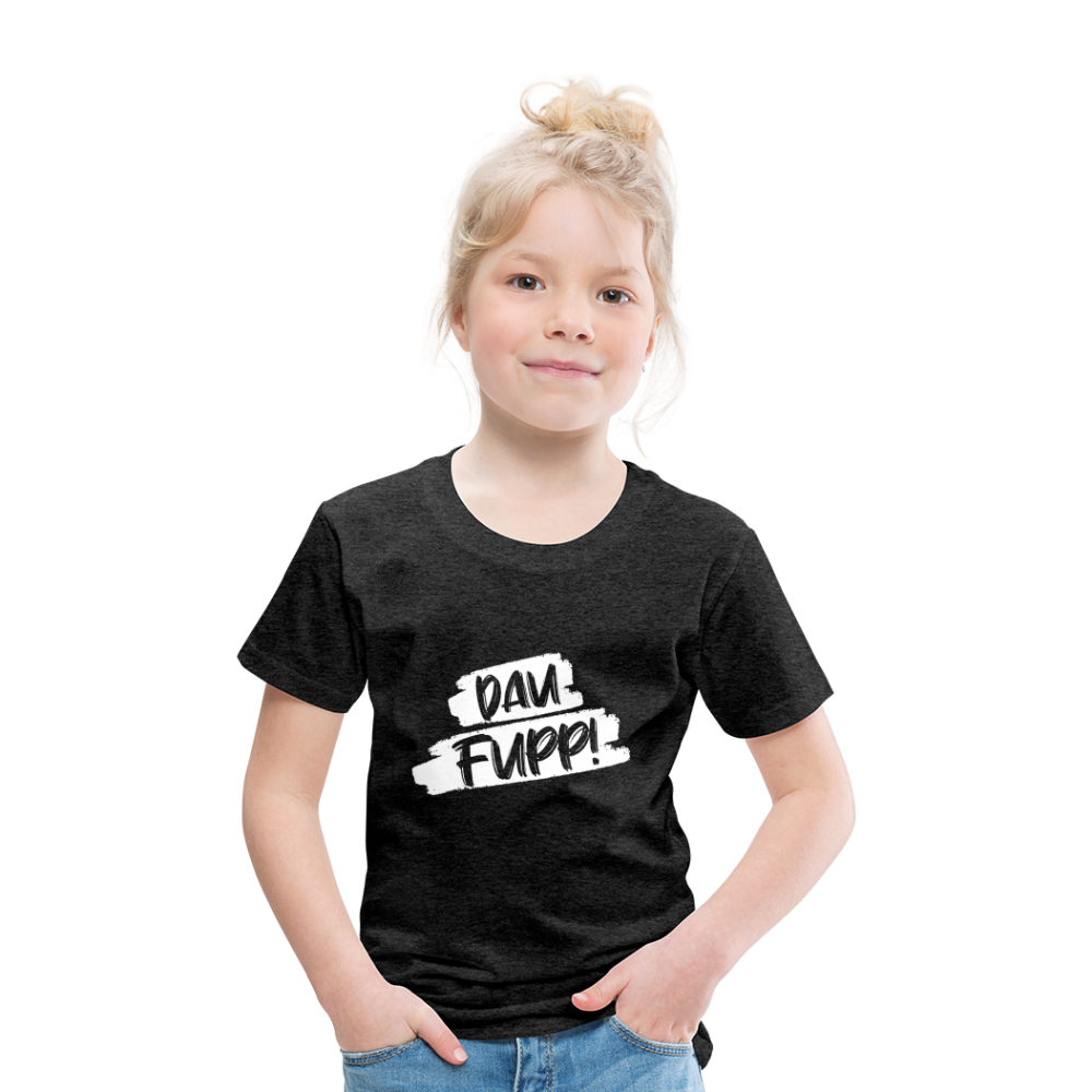 Dau Fupp Kinder Premium T-Shirt - Anthrazit