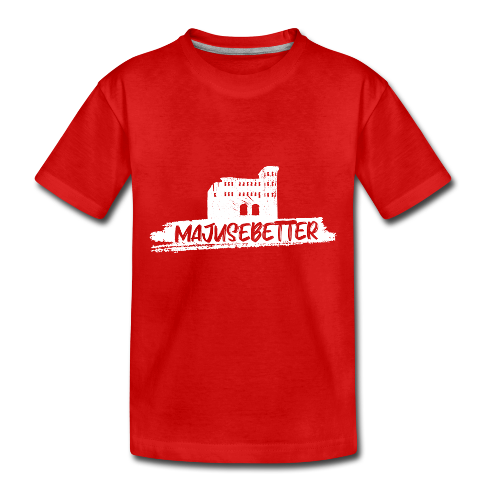 Majusebetter Kinder Premium T-Shirt - Rot