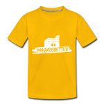 Majusebetter Kinder Premium T-Shirt - Sonnengelb
