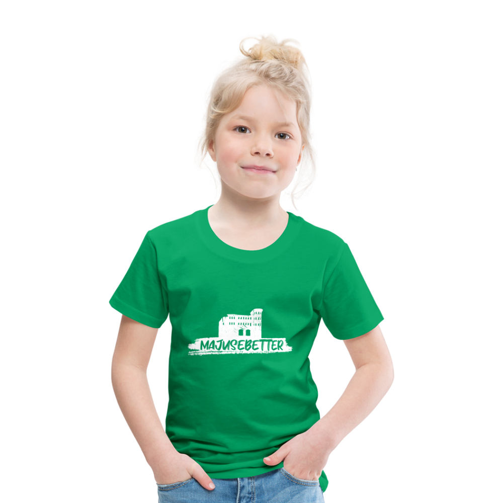 Majusebetter Kinder Premium T-Shirt - Kelly Green