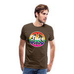 Pride Männer Premium T-Shirt - Edelbraun