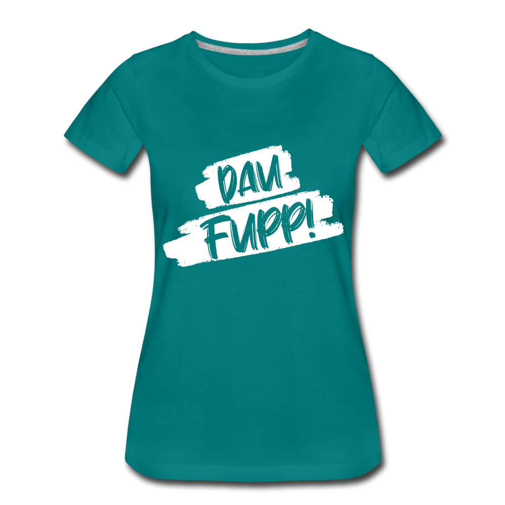 Dau Fupp Frauen Premium T-Shirt - Divablau