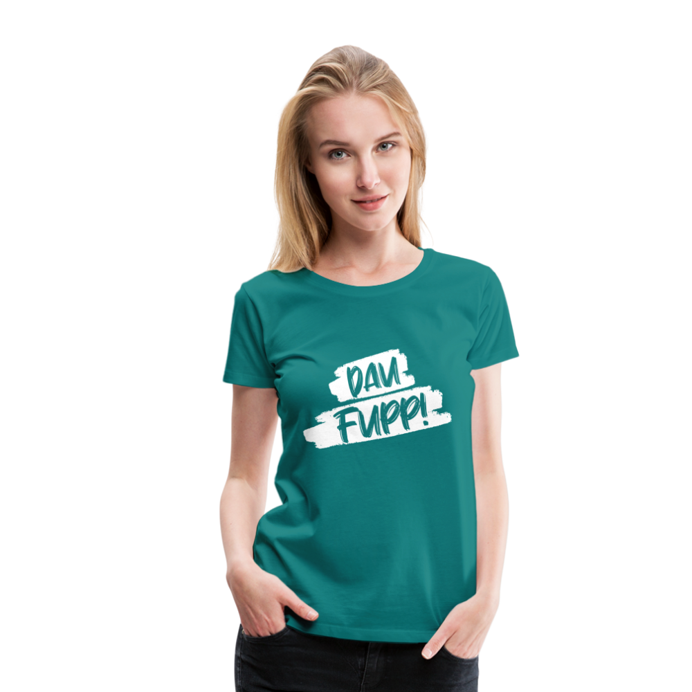 Dau Fupp Frauen Premium T-Shirt - Divablau