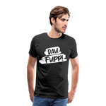 Dau Fupp Männer Premium T-Shirt - Schwarz