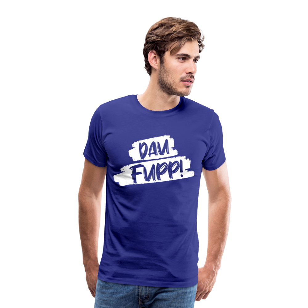 Dau Fupp Männer Premium T-Shirt - Königsblau