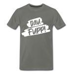 Dau Fupp Männer Premium T-Shirt - Asphalt