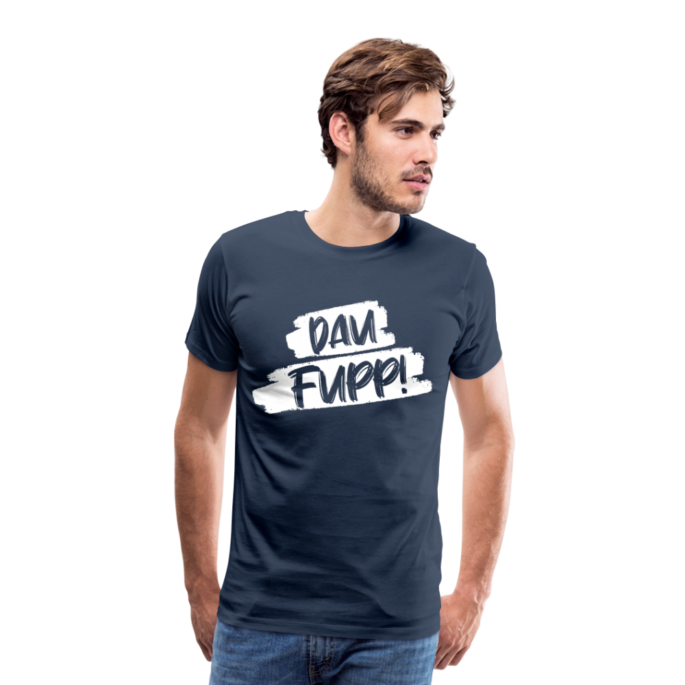 Dau Fupp Männer Premium T-Shirt - Navy