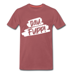 Dau Fupp Männer Premium T-Shirt - washed Burgundy