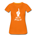 Pillo Frauen Premium T-Shirt - Orange