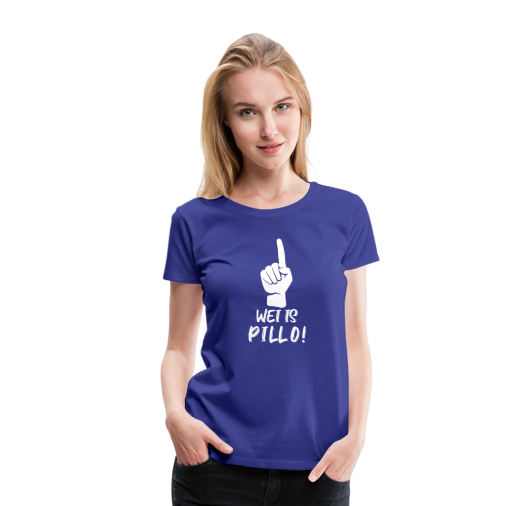 Pillo Frauen Premium T-Shirt - Königsblau
