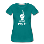 Pillo Frauen Premium T-Shirt - Divablau