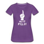 Pillo Frauen Premium T-Shirt - Lila