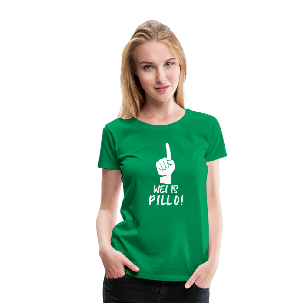 Pillo Frauen Premium T-Shirt - Kelly Green