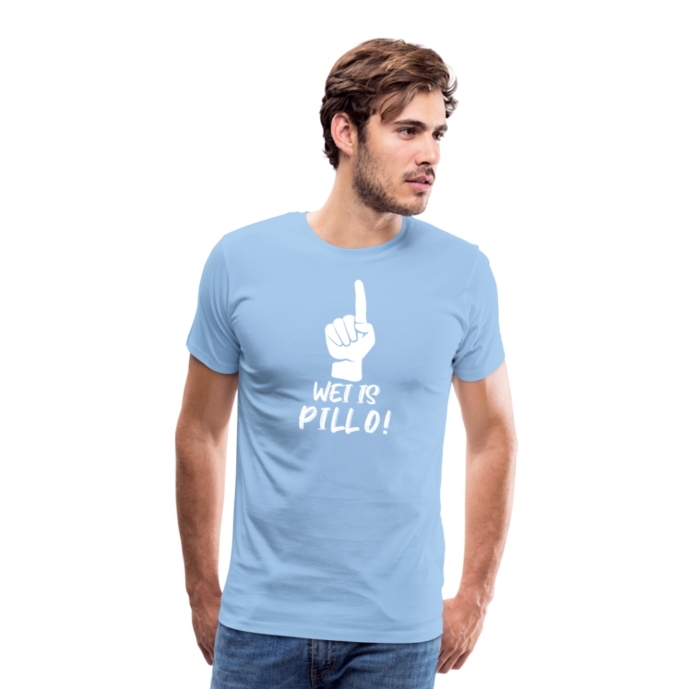 Pillo Männer Premium T-Shirt - Sky