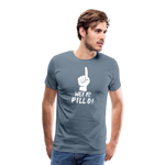 Pillo Männer Premium T-Shirt - Blaugrau