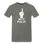 Pillo Männer Premium T-Shirt - Asphalt