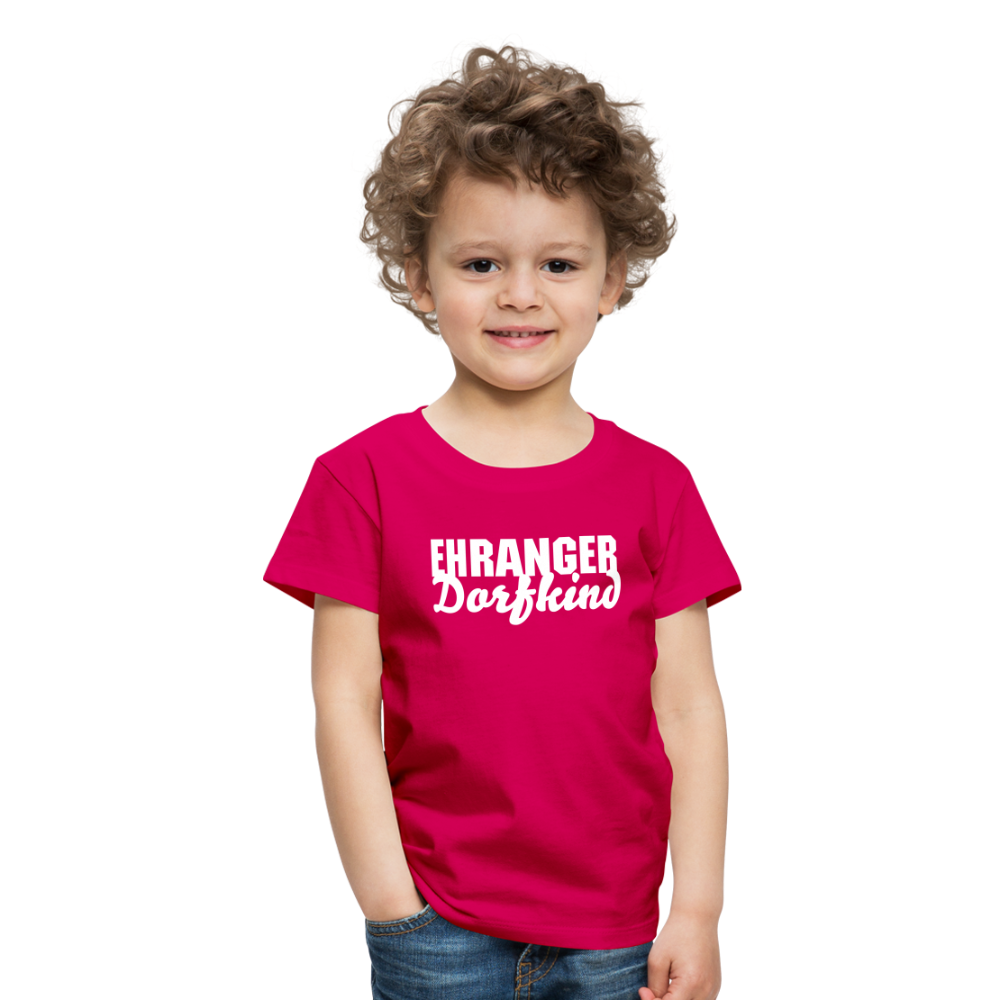 Dorfkinf Kinder Premium T-Shirt - dunkles Pink