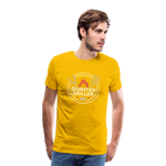 Quanten Griller Männer Premium T-Shirt - Sonnengelb