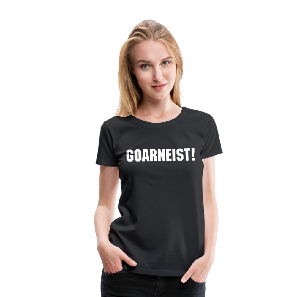 Goarneist Frauen Premium T-Shirt - Schwarz